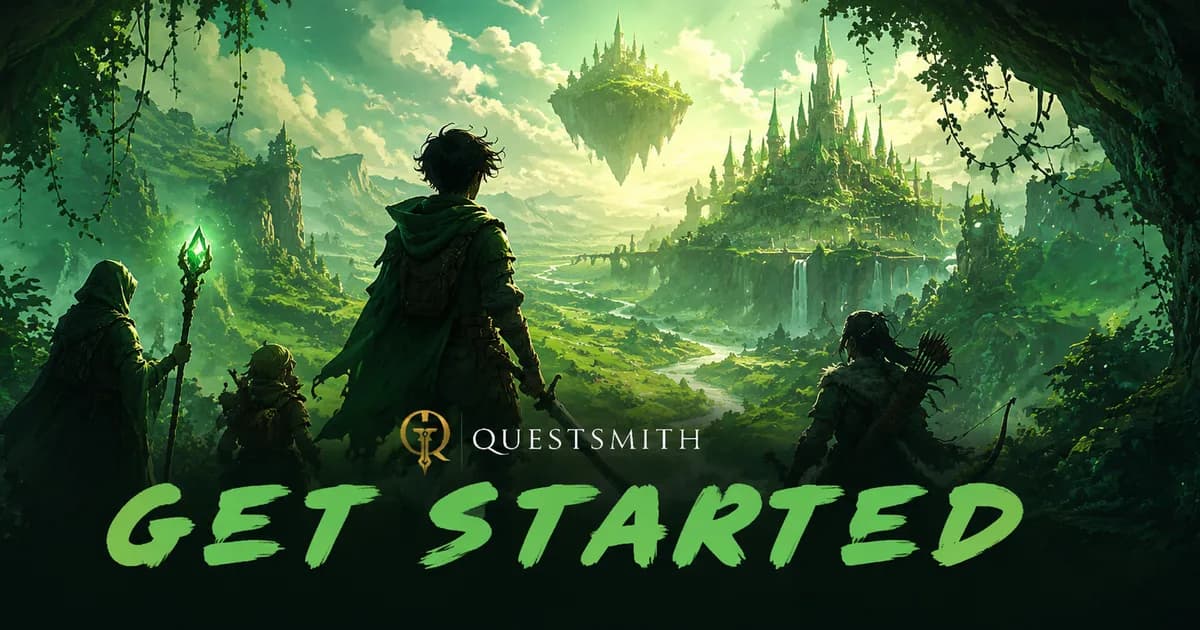 Illustration for a Questsmith guide article