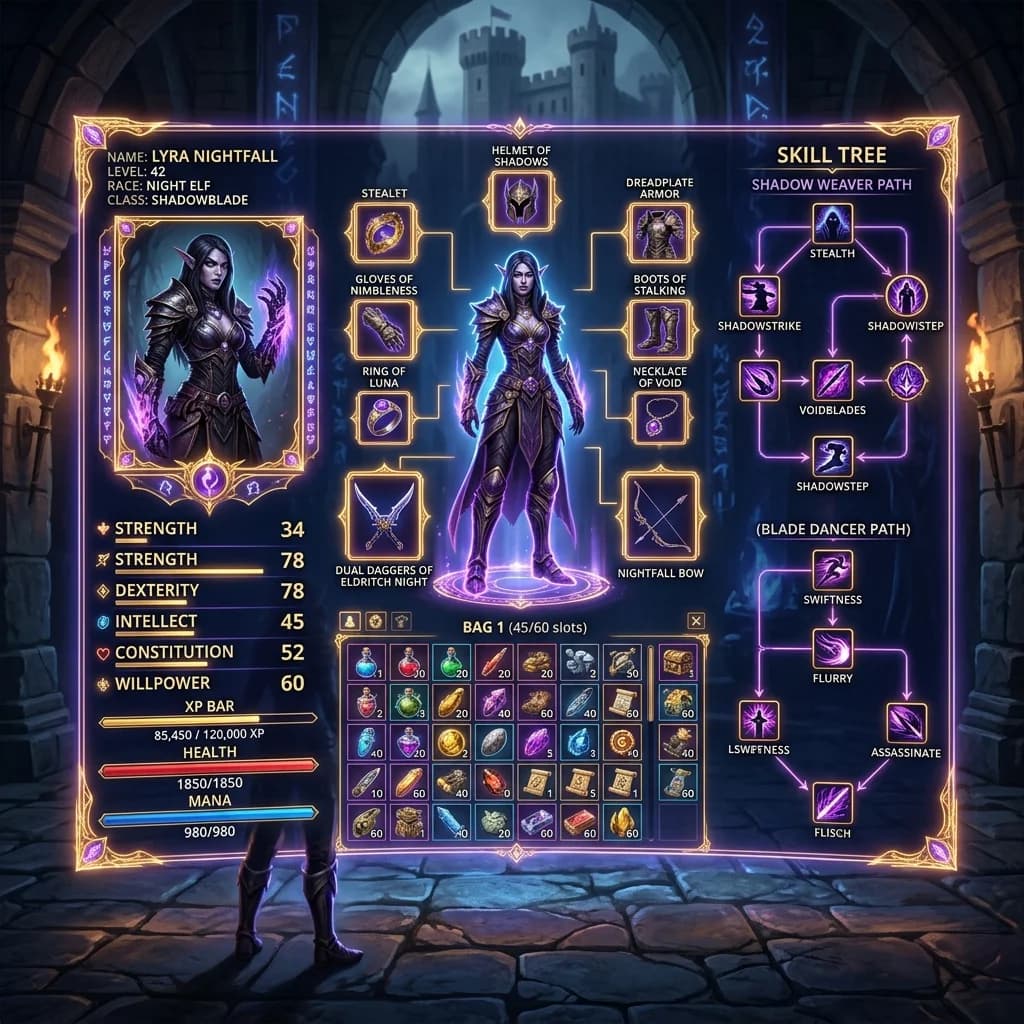 Mecánicas de RPG Completas